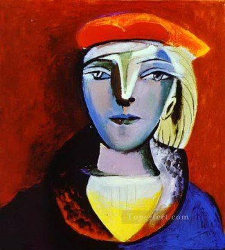抽象的かつ装飾的 Painting - マリー・テレーズ・ワルター 2 1937 キュビスム